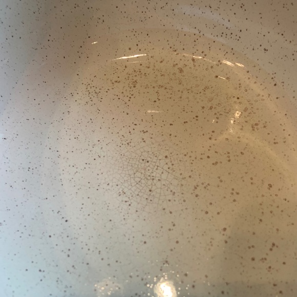 Vintage Grespots Digoin France Cow Print Large Fondue Pot - Picture 5 of 13